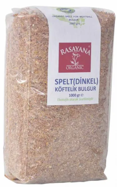 Rasayana Organik Köftelik Bulgur 1 kg Bakliyat