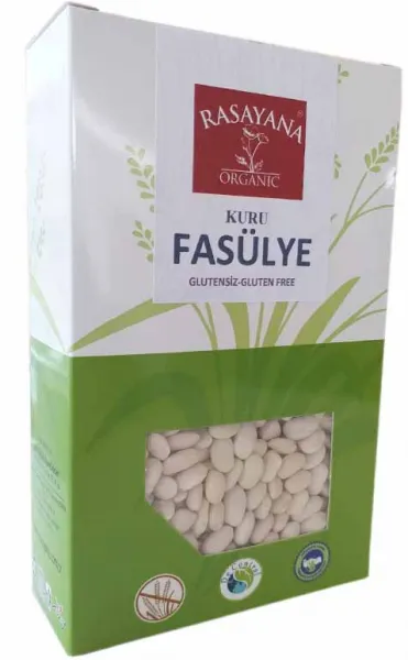 Rasayana Organik Kuru Fasulye 500 gr Bakliyat