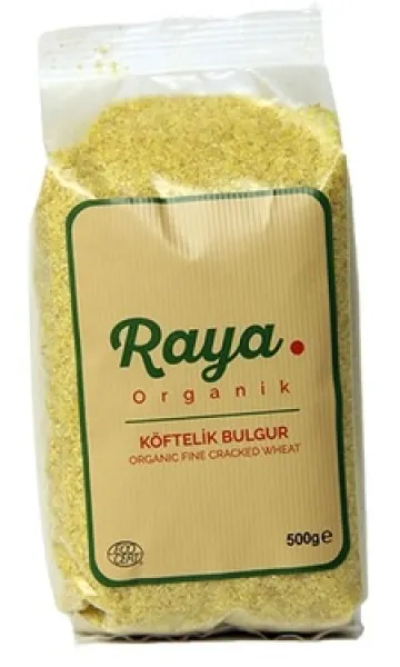 Raya Organik Köftelik Bulgur 500 gr Bakliyat