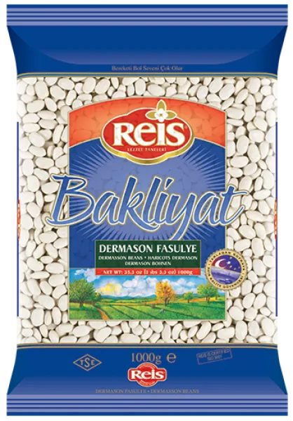 Reis Dermason Kuru Fasulye 1 kg Bakliyat