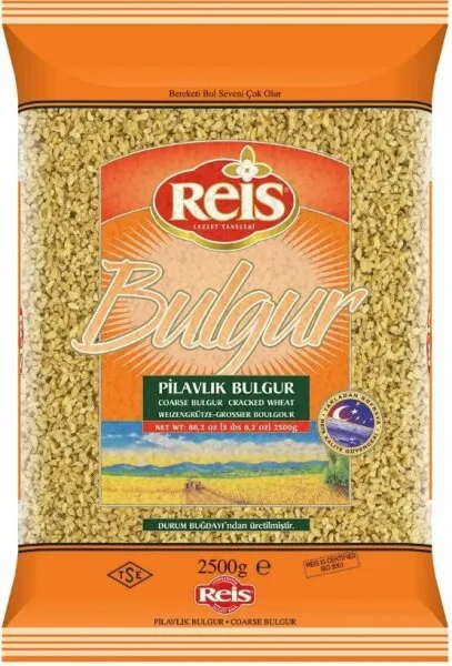 Reis Pilavlık Bulgur 2.5 kg Bakliyat