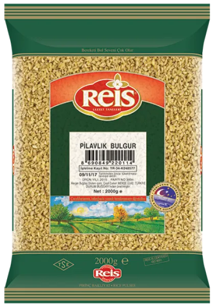 Reis Pilavlık Bulgur 2 kg Bakliyat