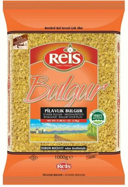 Reis Pilavlık Bulgur 1 kg Bakliyat