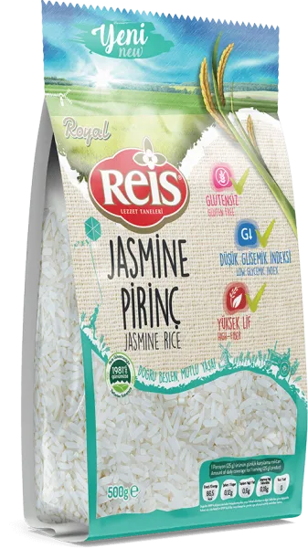 Reis Royal Jasmine Pirinç 500 gr Bakliyat