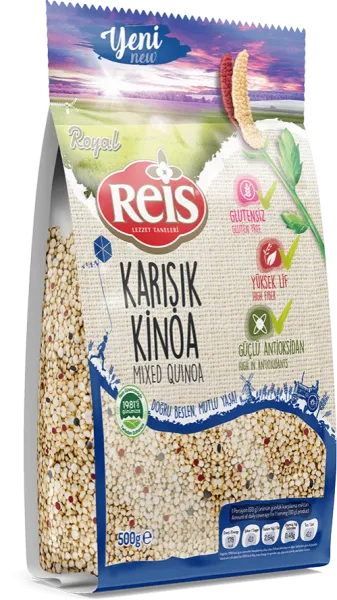 Reis Royal Üç Renkli Karışık Kinoa 500 gr Bakliyat