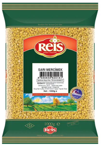 Reis Sarı Mercimek 1 kg Bakliyat