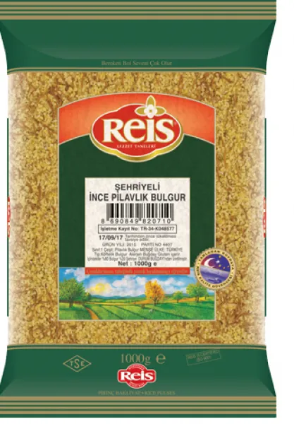 Reis Şehriyeli Pilavlık Bulgur 1 kg Bakliyat