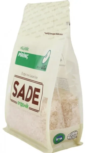 Sade Organik Pirinç 1 kg Bakliyat