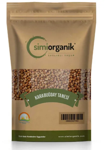 Simi Organik 1. Sınıf Karabuğday Tanesi 500 gr Bakliyat