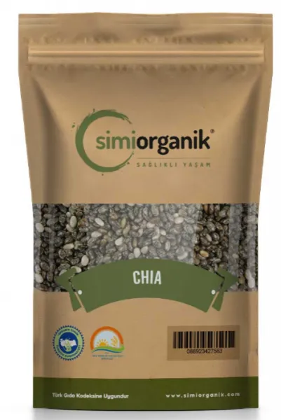 Simi Organik Organik Chia 250 gr Bakliyat