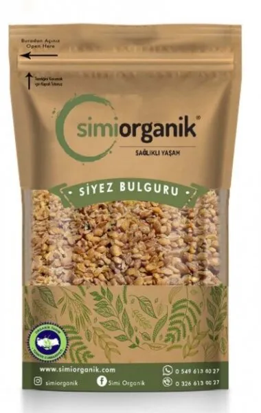 Simi Organik Siyez Bulgur 1 kg Bakliyat