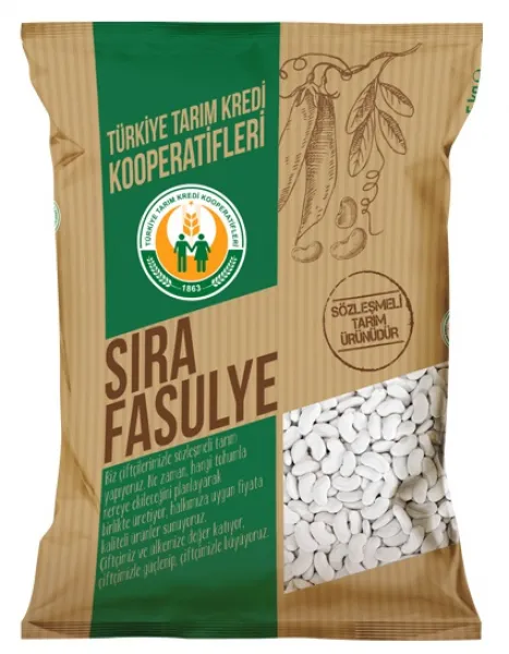 Tarım Kredi Birlik 7.5 mm Sıra Fasulye 2.5 kg Bakliyat