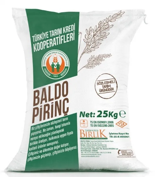 Tarım Kredi Birlik Baldo Pirinç 25 kg Bakliyat