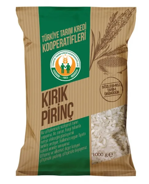 Tarım Kredi Birlik Kırık Pirinç 1 kg Bakliyat