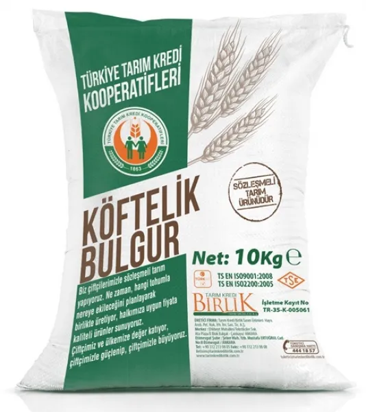 Tarım Kredi Birlik Köftelik Bulgur 10 kg Bakliyat