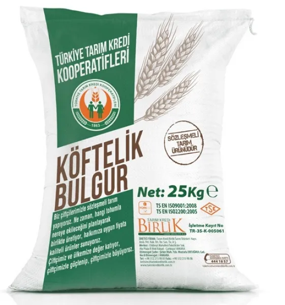 Tarım Kredi Birlik Köftelik Bulgur 25 kg Bakliyat