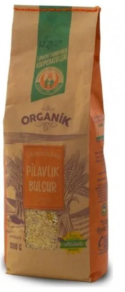 Tarım Kredi Birlik Organik Pilavlık Bulgur 1 kg Bakliyat