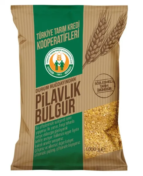 Tarım Kredi Birlik Pilavlık Bulgur 1 kg Bakliyat