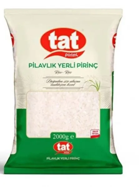 Tat Bakliyat Yerli Pirinç 2 kg Bakliyat