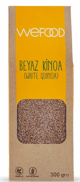 Wefood Beyaz Kinoa 300 gr Bakliyat