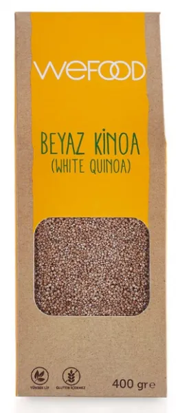 Wefood Beyaz Kinoa 400 gr Bakliyat