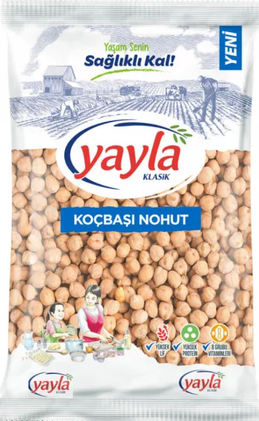 Yayla 9 mm Koçbaşı Nohut 2 kg Bakliyat