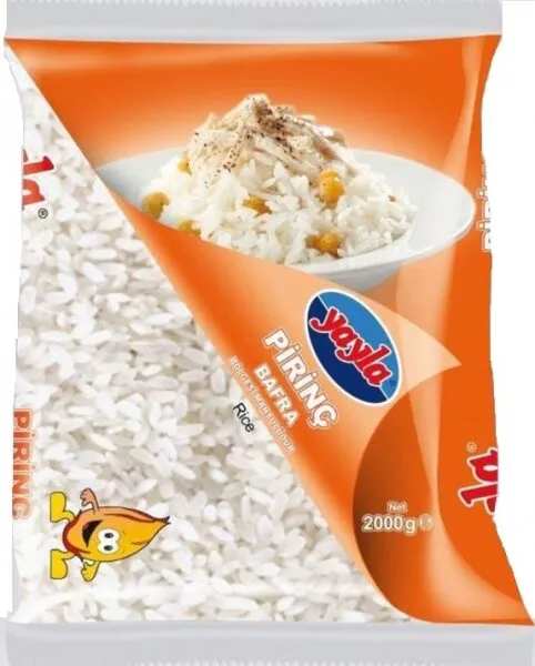 Yayla Bafra Pirinç 2 kg Bakliyat