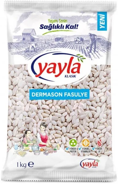 Yayla Dermason Kuru Fasulye 1 kg Bakliyat