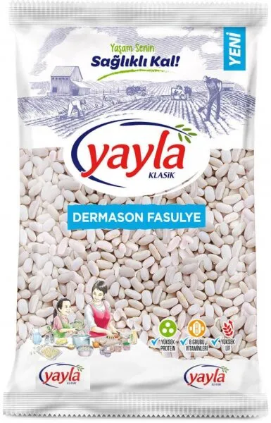 Yayla Dermason Fasulye 2 kg Bakliyat