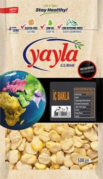 Yayla Gurme İç Bakla 500 gr Bakliyat