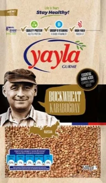 Yayla Gurme Karabuğday Greçka 500 gr Bakliyat