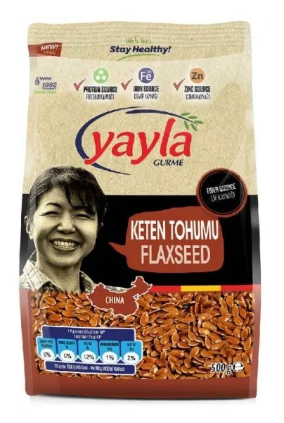 Yayla Gurme Keten Tohumu 500 gr Bakliyat