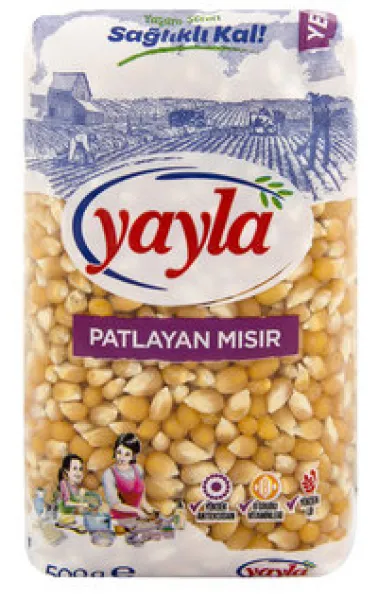 Yayla Patlayan Mısır 500 gr Bakliyat