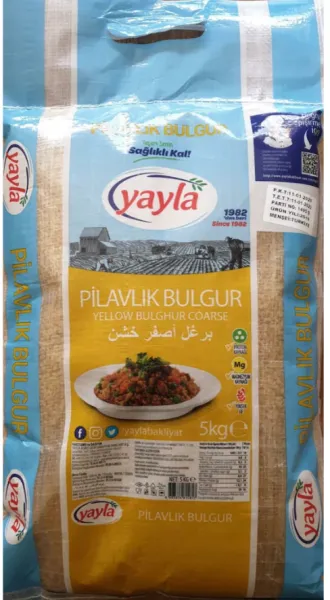 Yayla Pilavlık Bulgur 5 kg Bakliyat