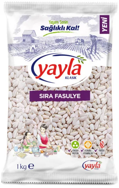 Yayla Sıra Fasulye 1 kg Bakliyat