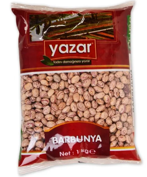 Yazar 10 mm Kiraz Barbunya Fasulye 1 kg Bakliyat