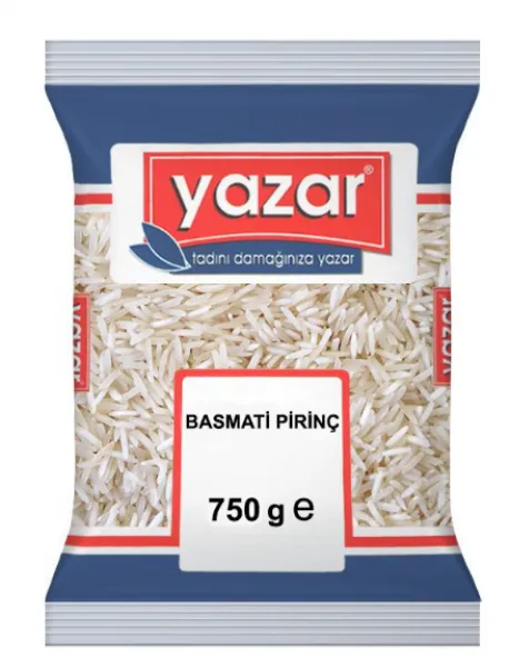 Yazar Basmati Pirinç 750 gr Bakliyat