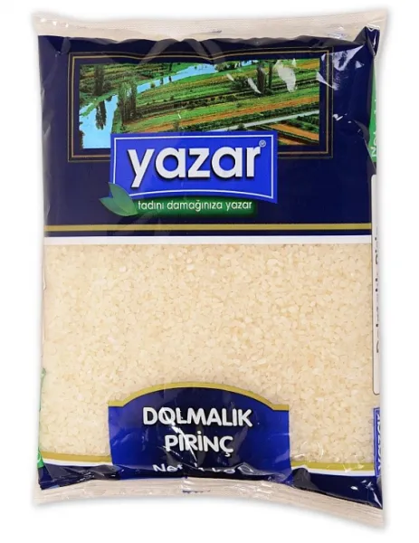 Yazar Dolmalık Sütlaçlık Pirinç 1 kg Bakliyat