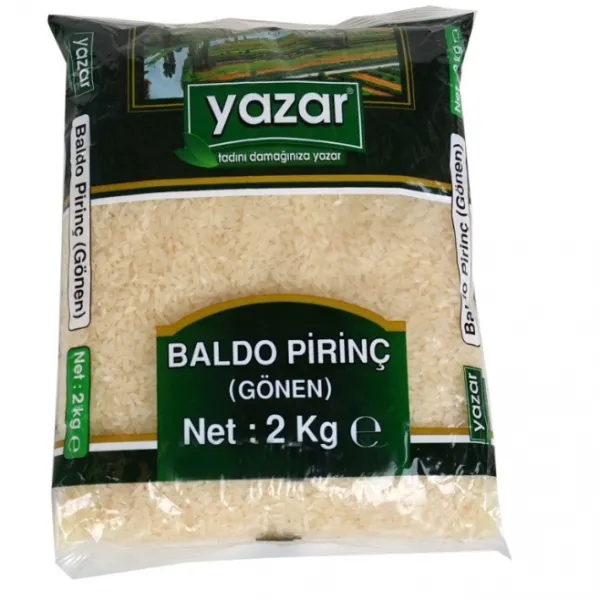Yazar Gönen Baldo Pirinç 2 kg Bakliyat