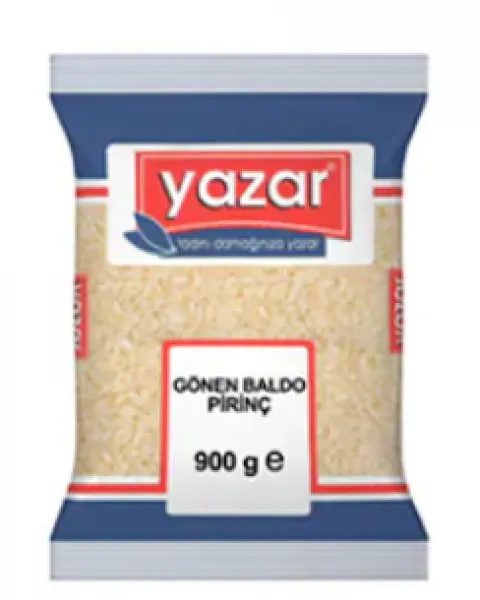 Yazar Gönen Baldo Pirinç 900 gr Bakliyat