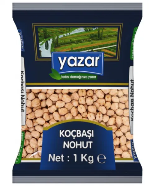 Yazar Koçbaşı Nohut 1 kg Bakliyat