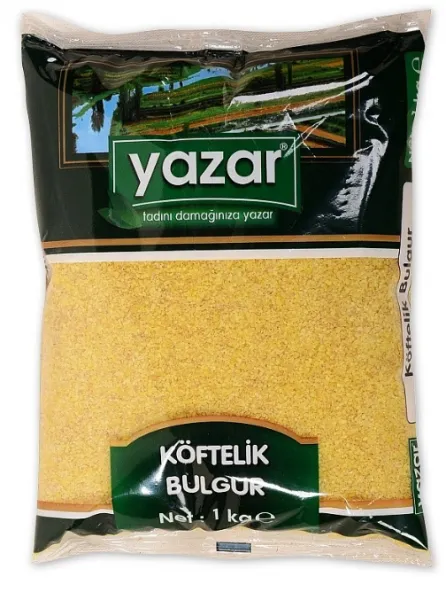 Yazar Köftelik Bulgur 1 kg Bakliyat