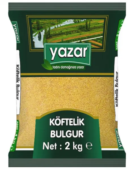 Yazar Köftelik Bulgur 2 kg Bakliyat