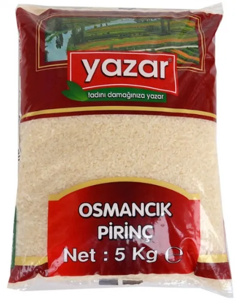 Yazar Osmancık Pirinç 5 kg Bakliyat