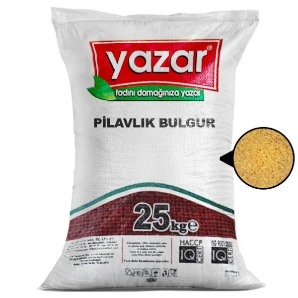 Yazar Pilavlık Bulgur 25 kg Bakliyat