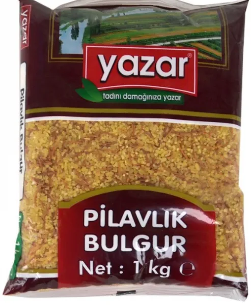 Yazar Şehriyeli Pilavlık Bulgur 1 kg Bakliyat