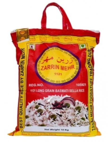 Zerrin Mehr Basmati Pirinç 10 kg Bakliyat
