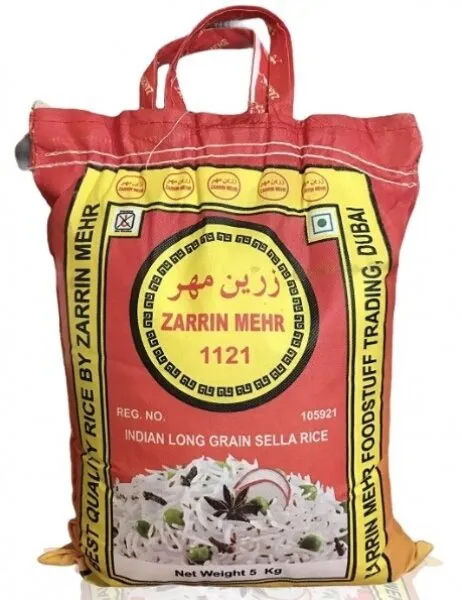 Zerrin Mehr Basmati Pirinç 5 kg Bakliyat