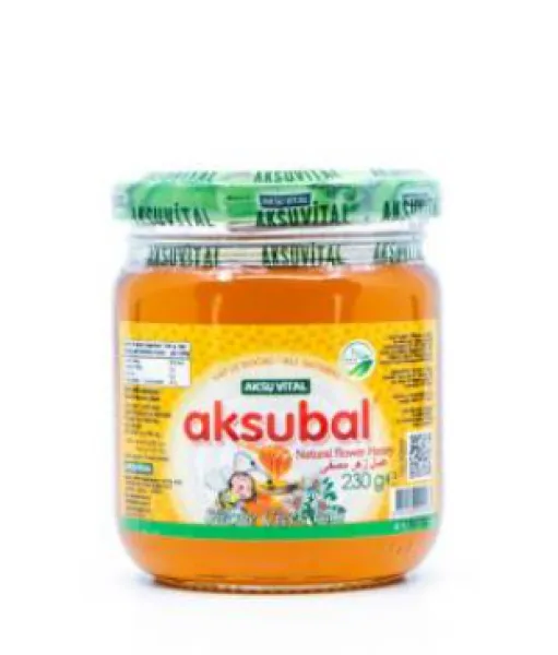 Aksu Vital Aksubal Süzme Çiçek Balı 230 gr (M00007) Bal