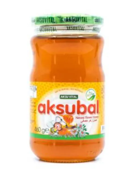 Aksu Vital Aksubal Süzme Çiçek Balı 460 gr (M00006) Bal